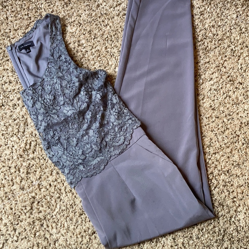 The limited floral lace jumpsuit.
